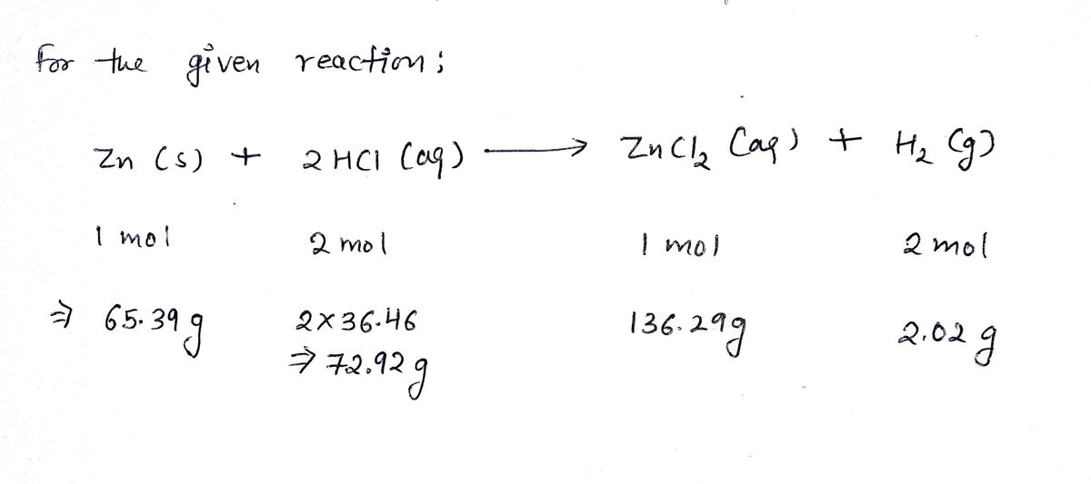 Chemistry homework question answer, step 1, image 1